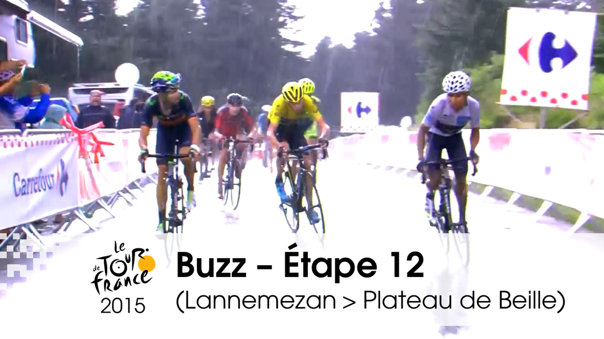 Buzz du jour / Buzz of the day - Étape 12 (Lannemezan > Plateau de Beille)  - Tour de France 2015 - Vidéo Dailymotion