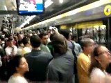 Linha 4 Amarela inauguração Primeira Viagem na Linha 4 Amarela interior da Estação Paulista