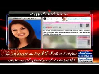 When Reham Khan Started Bashing Samaa Reporter He Disconnected The Call