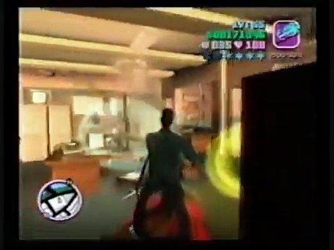 GTA Vice City Police Station Minigun Assaults & Chases