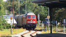 Umleiterverkehr mit viel Dieselpower  Marschbahn Bahnhof Tondern Juli 2015 Teil 01