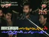 Zakir Habib Raza Haideri Majlis 5 April 2015 Dhinglay Sialkot