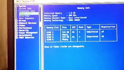 Need help with my dell, dimension 4700... Boot device not a