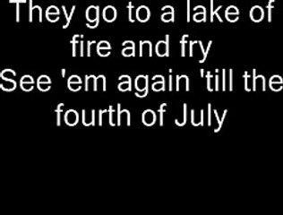 nirvana - lake of fire (lyrics)