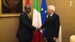 Roma - Mattarella ha ricevuto il Presidente del Ghana John Dramani Mahama (16.07.15)