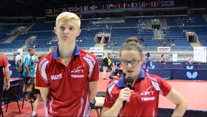 #EYC : Romain Ruiz et Océane Guisnel en quarts de finale