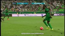 Roland Lamah hits the post - Ferencváros v. Zeljeznicar 16.07.2015 Europa League