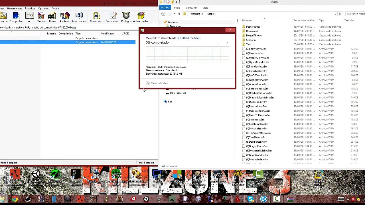 Descargar e instalar 20 mapas para Warcraft 3: The Frozen Throne