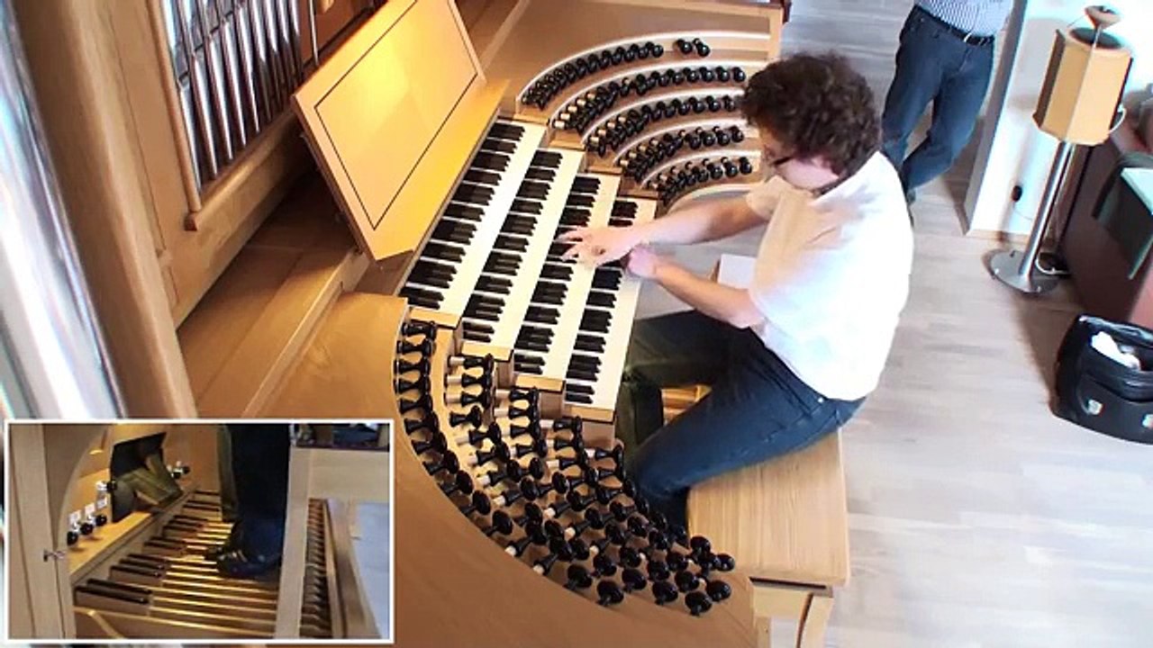 Johann Sebastian Bach: Sinfonia (Ratswahlkantate) - Transscription by Marcel Dupré