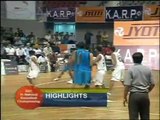 Indian basketball; Indian railways Vs services(Army) Surat National09