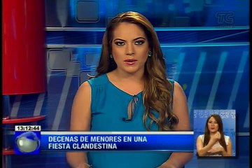 Decenas de menores en una fiesta clandestina