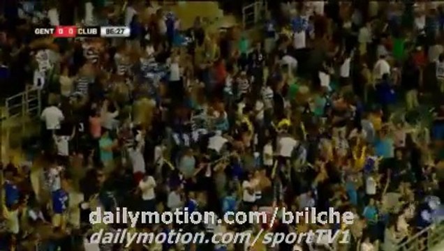 Gent 1-0 Club Brugge - Goal & Highlights Belgium Super Cup FINAL 2015