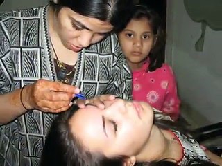 Girls Preparing for Eid Chaand Raat