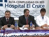 JULIO PEREYRA SALUDO A LOS PRIMEROS ENFERMEROS EGRESADOS DEL HOSPITAL 