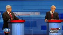 Ron Paul Tells the Truth About Newt Gingrich at Sioux City, Iowa Debate - 12/15/2011