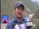 Caída de ceniza del volcán Tungurahua no cesa
