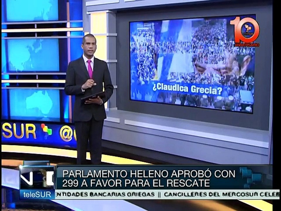 Tercer rescate financiero para Grecia, tendencia en las redes sociales