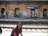 Annunci Treni alla Stazione di Follonica, con voce Roberto