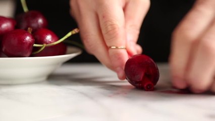 How to Pit a Cherry