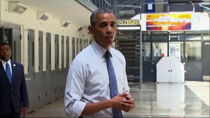 Obama : Premier président américain à visiter une prison