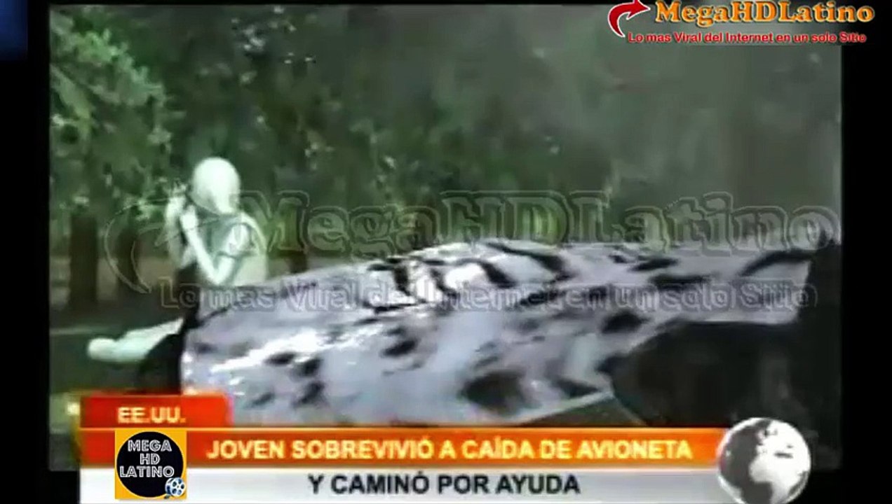 Joven sobrevivio a caida de avioneta y camino por ayuda