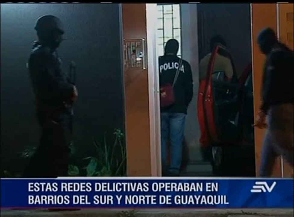 Se revelan más datos del megaoperativo "Jaque Mate 1"