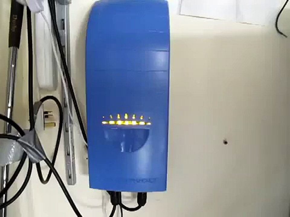 Mastervolt Soladin 600 Solar Grid Tie Inverter in action