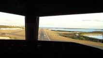 British Airways Boeing 777-200 Landing at Bermuda Cockpit Video