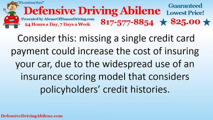 Is Your Auto Insurance Cost Affected By Your Credit Score