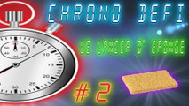 Chrono défi 2 - le lancer d ' éponge 