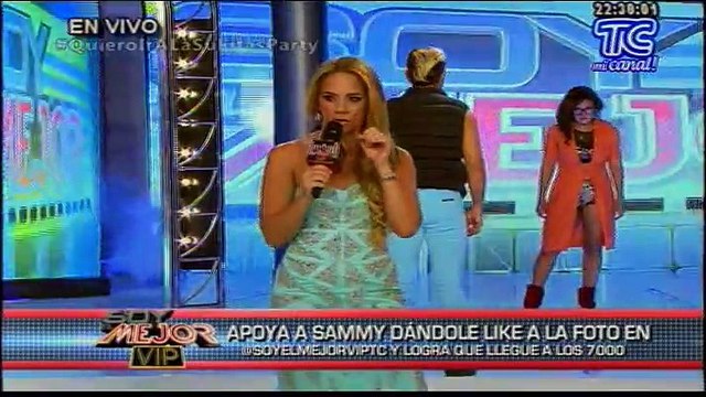SEM - VIP: Sammy Grey lloró pero bailó Salsa Choke . ¡De infarto!
