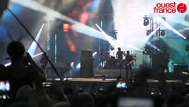 Le concert de Muse aux Vieilles Charrues 2015