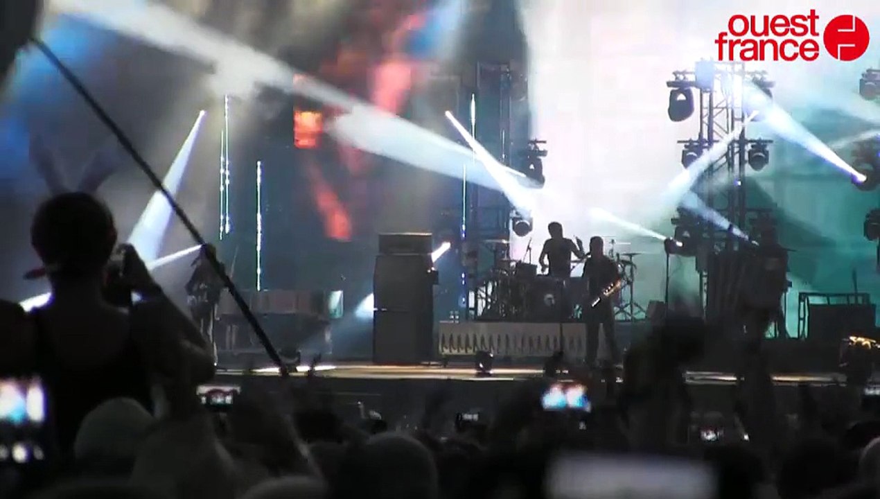 Le concert de Muse aux Vieilles Charrues 2015