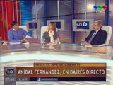 Anibal Fernandez en Baires Directo, Telefe.
