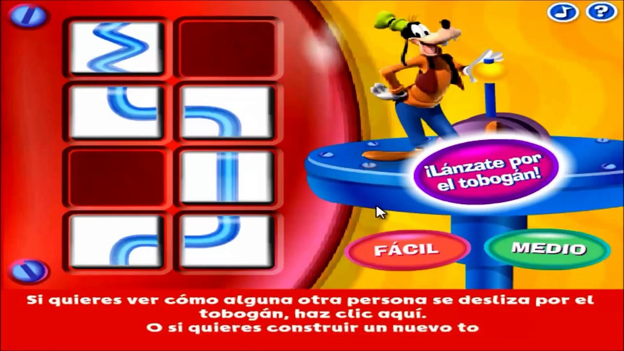 La Casa de Mickey Mouse en Español Capitulos Completos Juegos El tobogán loco de Goofy