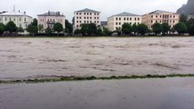 Hochwasser Stadt Salzburg am 02.06.2013