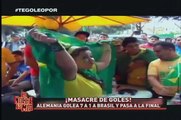 La Noche Es Mía: ¡Así vivieron los hinchas en Perú el Brasil-Alemania!