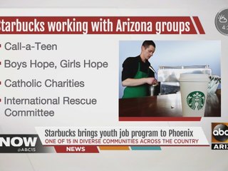 Starbucks bring youth program to Phoenix