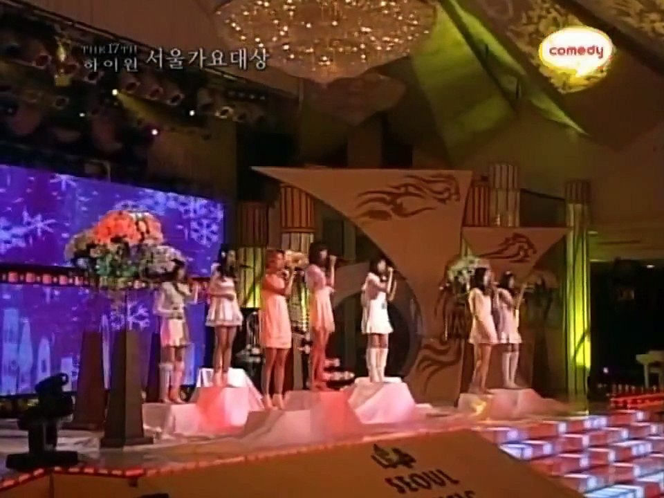 080131 SNSD   Baby Baby + Kissing You + Girls' Generation @ Seoul Music Awards