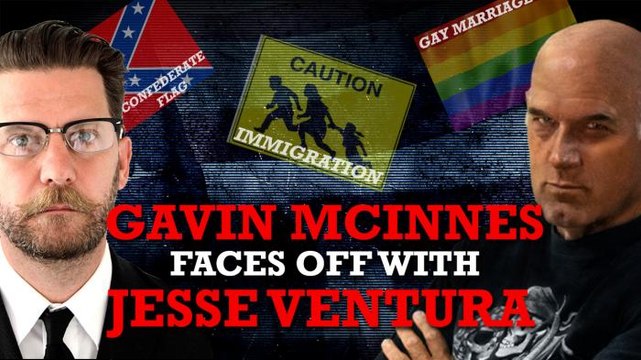 Gavin McInnes Faces Off with Jesse Ventura on the Confederate Flag, Immigration and Gay Marriage