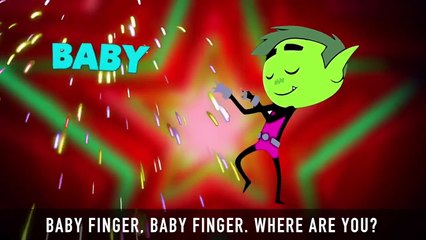 Teen Titans GO Cartoon Daddy Finger Family Song   Kids Rhymes, Nursery Songs for Children!
