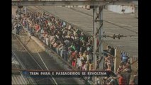 Paralisação de trens na Baixada Fluminense gera revolta
