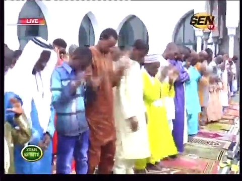 La prière de l'Aïd El Fitr à la Grande Mosquée de Dakar et le discours du président Macky Sall