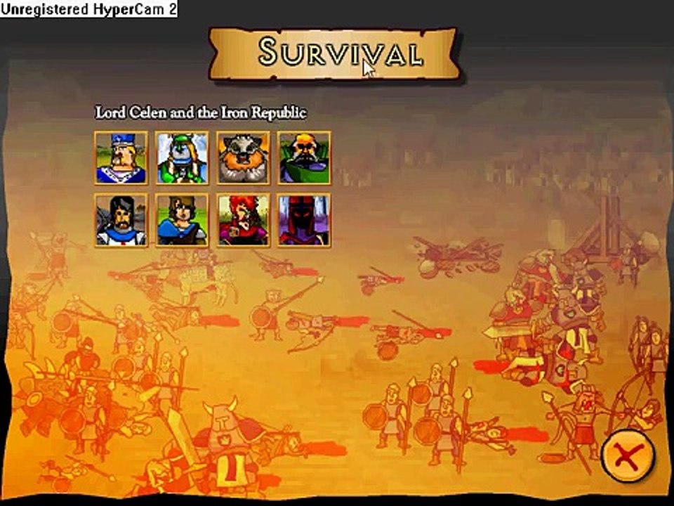 Swords and Sandals Crusader survival mode (1/3)