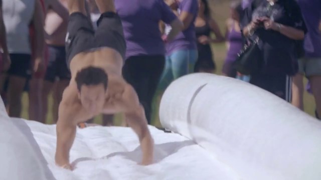 Un toboggan aquatique qui fait 600 mètres de long