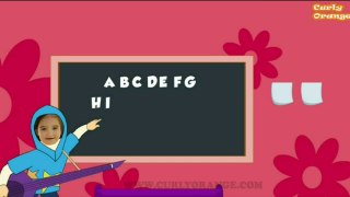 Personalized ABCD Song Video - Nursery Rhymes for Children - Curly Orange