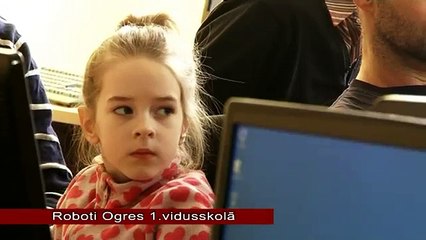 OgresTV: roboti Ogres 1. vidusskolā (04.03.2013)