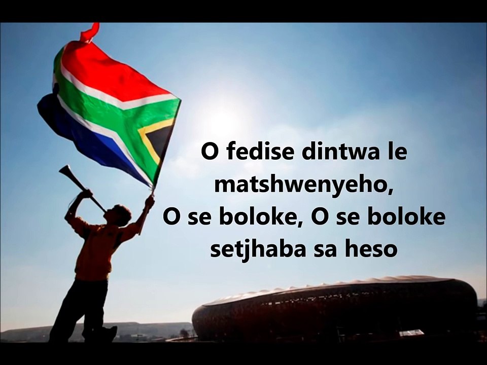 Nkosi Sikelel' iAfrika (south african national anthem, with lyrics) - Inno  nazionale sudafricano - video Dailymotion