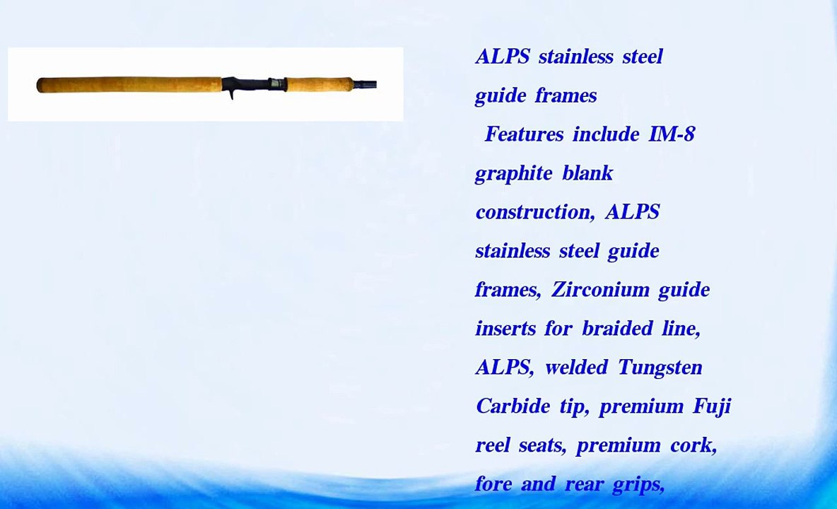 Okuma's Telescopic Musky Fishing Rods EVX C 931XH