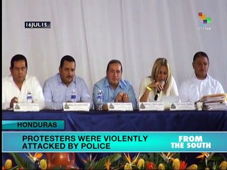 Honduras: Protestors Violently Attacked by Police